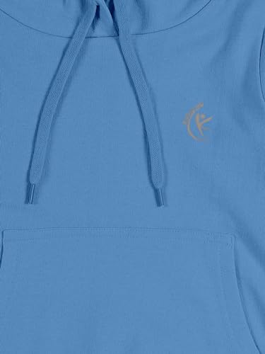 Image of KiddoPanti Unisex Solid Pullover Hooded Fleece Sweatshrit | Cotton Poly Fleece Fabric | Waist Length, Full Sleeve Hoodie | 2 Kangaroo Pockets | Winter Wear for Boys & Girls
