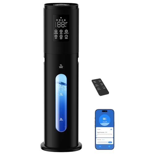 Image of Humidifiers for Bedroom Large Room with 7L/1.85Gal Quiet Humidifiers