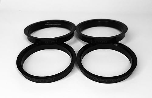 4 AROS CENTRADORES DE LLANTA 66.1-60.1 PARA LLANTAS Originales Renault Dacia Nissan