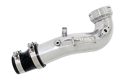 HPS Polish Intercooler Cold Charge Pipe Turbo Boost Compatible for BMW 11-16 535i xDrive 11-17 535i GT 11-19 X6 12-19 640i 11-18 X5 13-15 740i 740Li 12-16 Activhybrid 5 13-15 Activhybrid 7, 17-127P