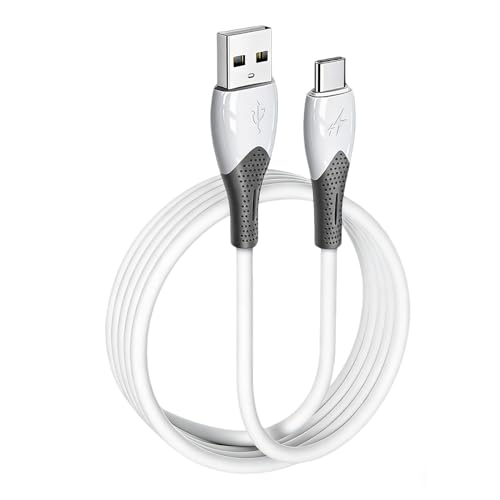 USB A to USB C Fast Charging Cable 3FT 5-Pack, USBA to USBC 100W Fast Charging Cable & 480Mbps, Android Auto and CarPlay Cable Cable for Google Pixel,Samsung Galaxy,iPhone 15/16/17 and More-White by CEFOJQAO - Image 5