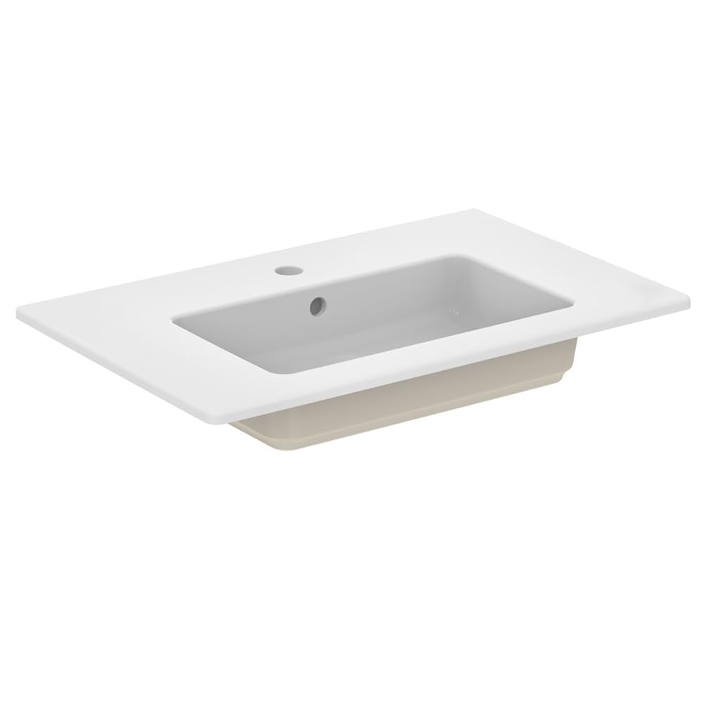 Lavabo de baño Ideal Standard E053501 blanco compacto y fácil de limpiar para aseos