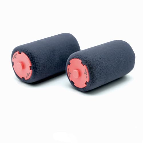 Monipair Pre-Filled Replacement Rollers for Chalk Roller – 2 Rollers Hot Pink Wash-Off