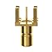 Amphenol Rf Rf/coaxial, SMB Jack, Straight, 50 Ohm, Solder - 903-518J-51P