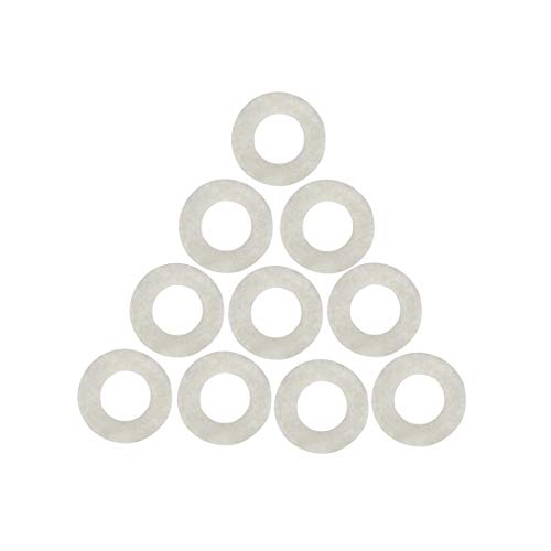 Trumpet Washers Pad 10 Pcs Valve Felt Washers Cushion Pad Brass Trumpets Musical Instrument Accessory