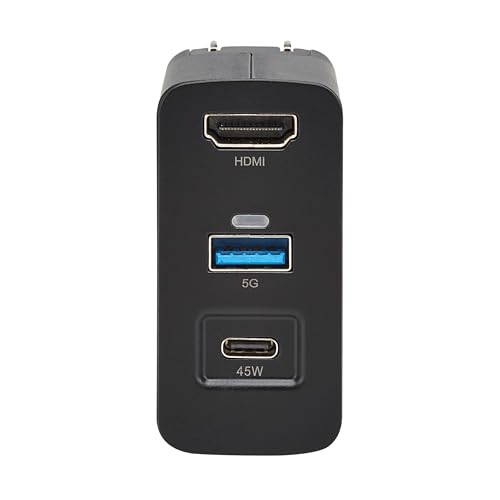 Image of Tripp Lite Small Travel-Sized Dock for Nintendo Switch, Switch 2, or Laptop - Dock Set Hub and Charger, 4K@60Hz HDMI Port, USB 3.2 Gen 1 Port, USB-C 45W PD Charging Port, 1-Year Warranty (U442-DOCK30)