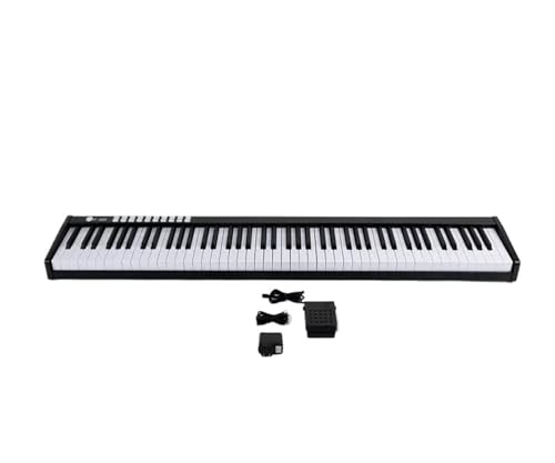 Électronique clavier Piano Piano À 88 Touches, Contrôleur Électronique Numérique Portable, Clavier Tactile, Sac De Transport Lumineux, Instrument De Clavier - Les Beatles, Paul McCartney, John Lennon, RIngo Starr, George Harrison Électronique clavier Piano Piano À 88 Touches, Contrôleur Électronique Numérique Portable, Clavier Tactile, Sac De Transport Lumineux, Instrument De Clavier – Image 6