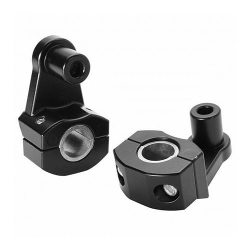 Supports de guidon moto rehausseurs alu rigides pour redresser la posture