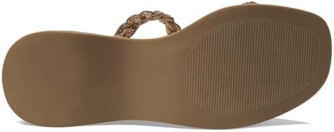 Steve Madden Women's Danya Wedge Sandal, Bronze, 9 | Image 2