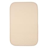 アンジュスマイル おむつ替えシート イブル 綿100% 防水 45×70cm 【洗濯機で洗える】 コンパクト 持ち運び ベビー おむつ替えマット 星刺繍 出産祝い (ベージュ)