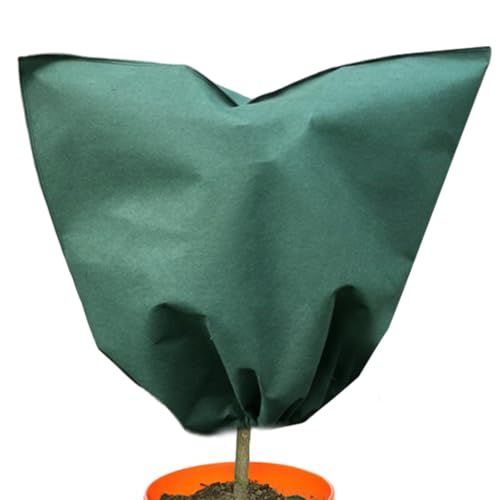 Copertura Antiper Piante - 50x50 Cm Impermeabile E Termica Con Cordino,Protezione dal per Piante Invernali,Per Clima Freddo Esterno Cortile Giardino Albero Arbusto Giardinieri