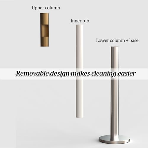 Posacenere da pavimento, in acciaio inox, impermeabile, per esterni, per giardini, terrazze, hotel, garage
