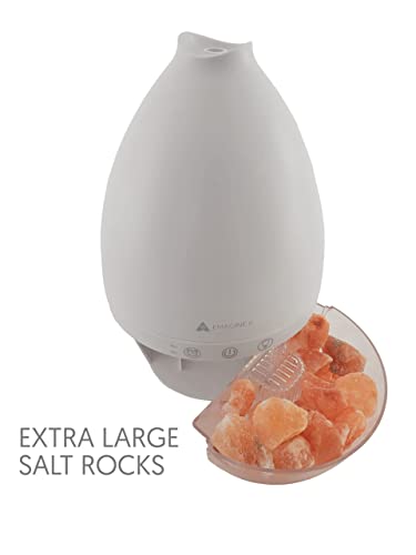 Himalayan Salt Lamp Diffuser, Ultrasonic Humidifier With Cool Mist And Aromatherapy, 0.5L Extra Large Capacity #TOP2