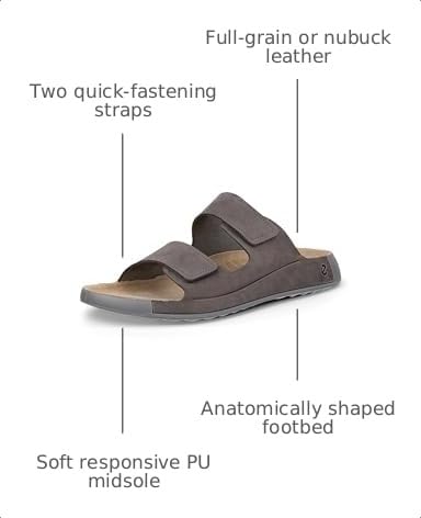 Image of ECCO Men's Cozmo Two Band Slide Sandal