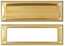 Mail Slot - Lifetime Brass