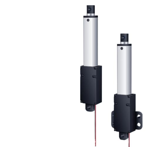 Actuador lineal telescópico robusto IP80-WR de 12V y 50 mm