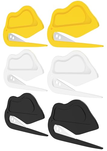 6 Pack Letter Opener Envelope Slitter – Envelope Opener,Mail Opener,Wrapping Paper Cutter,Package Opener Style A