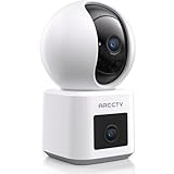 【Streaming Plus Fluide avec WiFi 6】 Dites adieu aux chargements interminables. Dotée de la technologie WiFi 6 et du double bande 5GHz/2,4GHz, cette caméra wifi offre une vitesse de connexion 5x plus rapide que les caméras standard. Solution caméra intérieur sans fil haute performance, elle garantit un accès vidéo instantané pour surveiller votre animal ou vérifier votre bébé, assurant une connexion stable et en temps réel sans la frustration des pertes de signal.