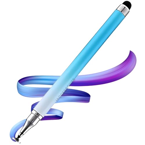 Image of 2-Way Dual-Sided Stylus Pen for All Touch Screen Devices Android Mobile Phones Tablets Pads Smartphones - Blue Gradient
