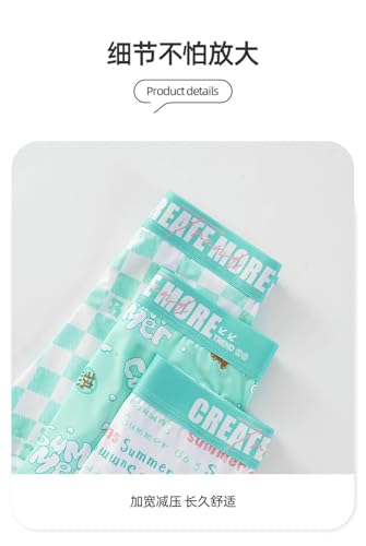 Calzoncillos bóxer seda de hielo anti rozaduras para hombres que buscan frescura en tiro medio 6