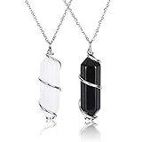 ♥Geheimnisvolle Halsketten: Sie können als Glücksbringer, Bastelperlen, Armband, Schlüsselanhänger usw. verwendet werden. Die Verwendungen dieser Halsketten mit Anhänger wird nur durch Ihre Vorstellungskraft begrenzt.