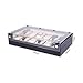 Produktbild Watch Shaker, Watch Box Organizer Herren Holz mit Glasplatte Schmucketui Organizer Herren- und Damenuhren