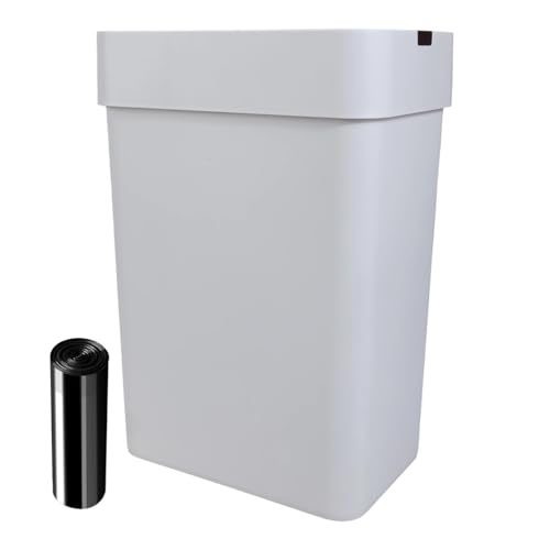 Poubelle automatique sans contact anti odeur pour salle de bain