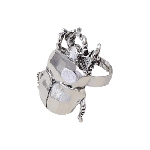[HENYGEN] t@bViuȎRɃCXpCAꂽCICADA INSECTEDECTEDECTED JEWELRY CORFICTION FIT\ȃOȍjZbNXMtgACfACICADA RINGS