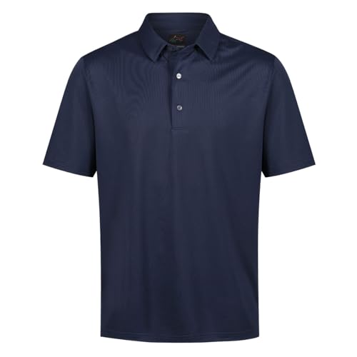 Polo Greg Norman PRTK MCR PQ la finition premium du bleu marine G7S21K480-410