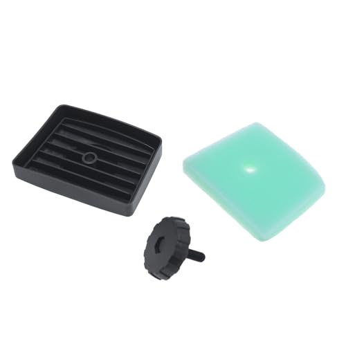 Image of 503888001 Air Filter Cover & 537186301 Air Filter Fit for Husqvarna 223L 322L 323L 123L 325L 323C 323R 223R 322R 123LD 123C 322C 325LX 325C