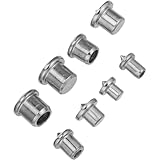 Veemoon 8 Teiliges Set Aus Stanzwerkzeugen Metalldübelstiften Dübelübertragungsstiften Zentrierstiften Ausrichtstiften Bohrzentrierstopfen Zentrierstopfen Für Die Holzbearbeitung