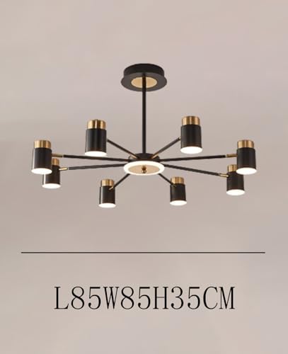 Lustre à intensité variable LED pour illuminer un salon sombre