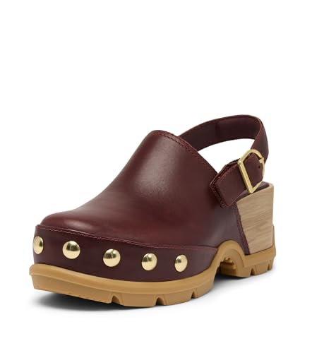 Sorel Femme Roam'n Clog Rvt sabot cuir plateforme pour femme