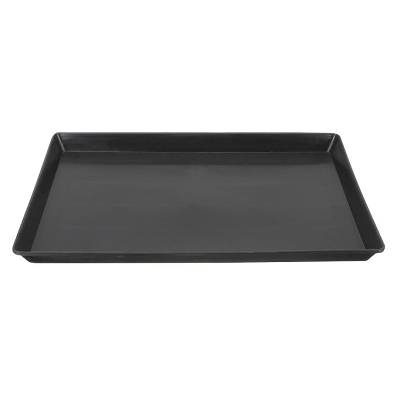 BESPORTBLE Dog Crate Tray Replacement Pan 17.20X12.91X0.98In Leakproof Plastic Tray for Small Dogs Rabbit Bird Cages Easy Clean Durable Pet Cage Accessory