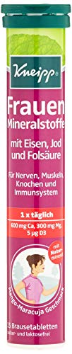Preisvergleich Produktbild Kneipp Frauen Mineralstoffe 15 Brausetabletten, 1 x 94 g