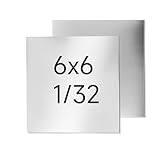304 Stainless Steel Sheet - 2PCS 6