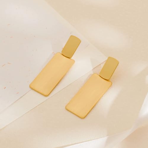 Gold Drop Dangle Earrings Long Geometric Dangle Earrings for Women Statement Jewelry Gifts4