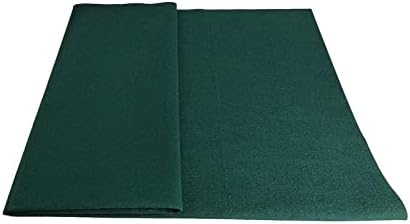 Craft Felt, 1 Square Yard Felt Fabric, 1.4mm Thickness Soft Felt Sheets, Felt by Yard for Art & Craft Project (Dark green)