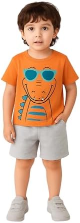 LUAY 100% Bamboo Based Baby Boy & Girls Clothing Set Short Sleeve...