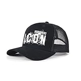 DSQUARED2S Icons Casquette de baseball classique pour homme Casquette d\'été décontractée imprimée classique Snapback, Noir , Taille unique