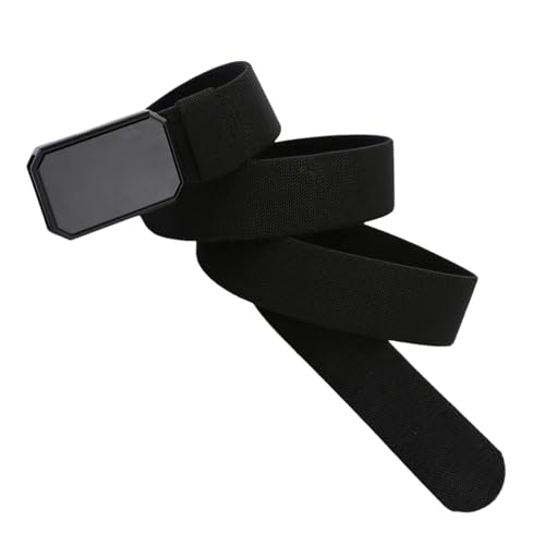 Magnetic Buckle Belt - Elastic Belts for Men | Magnetic Buckle Canvas Belts | Mens Machine Washable Belt | Multipurpose