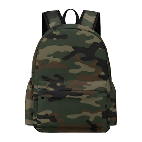 Sac à dos amusant imprimé en 3D camouflage militaire