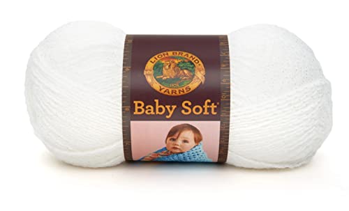 Craft Bunch YNLBBSWP6BG Lion Brand Yarn - Baby Soft thumb #1
