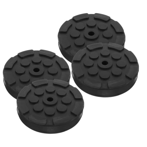DONFAMDS 4個 ラバー製車用ジャックパッド 耐久性ゴム素材 フロアジャックサドルパッド 安定支持 防振防音 自動車用リフトパッド