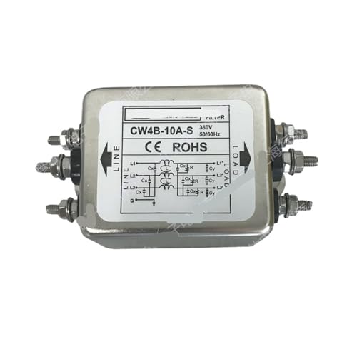 Filtro trifásico 380V CW4B-10A-S para corregir fallos por ruido eléctrico