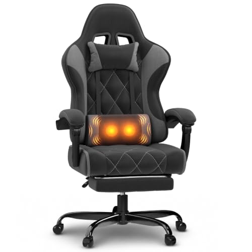 JUMMICO Gaming Chair with Footrest UK Review: Pocket Spring at Budget Price