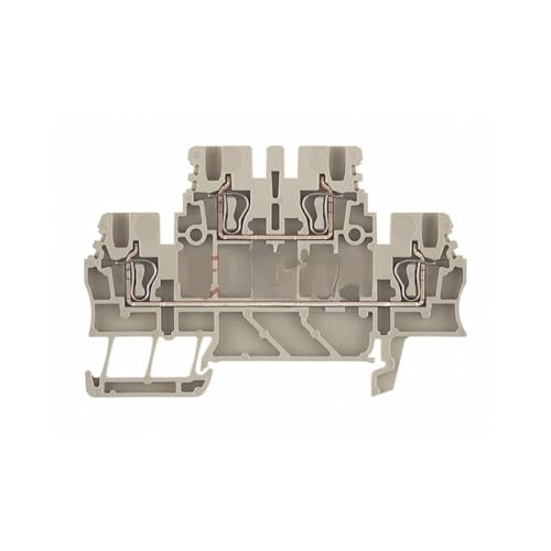 Bloques de terminales de paso ZDK 1.5 con doble nivel para ahorrar espacio en cuadro