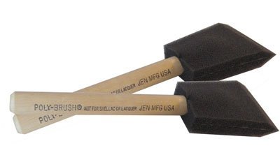 Jen Poly Foam Brush 3" (Pack of 72)