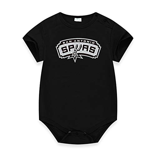 LDLXDR Traje de Gateo para bebés, Pijama de una Pieza para bebés, Adecuado para Trajes de Baloncesto para bebés recién Nacidos de 0-15 Meses, Ropa para recién Nacidos,Black,59CM Cover