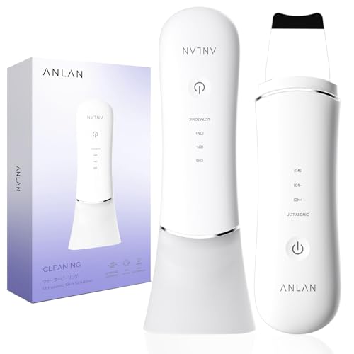 ANLAN プレミアム ウォーターピーリング 美顔器 超音波ピーリング...